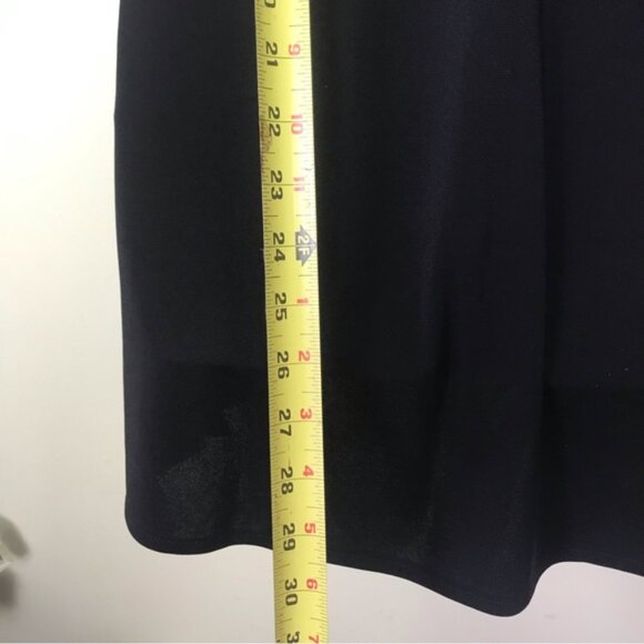 French Connection Sheer Lace Top Tunic Shift A Line Dress Stretch Sleeveless S - Picture 16 of 16